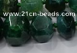 CNG3179 15.5 inches 12*16mm - 25*30mm nuggets agate beads