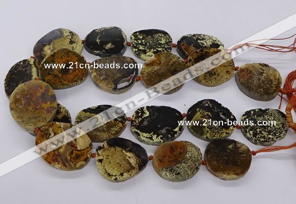 CNG3192 15.5 inches 22*30mm - 30*40mm freeform opal gemstone beads