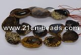 CNG3193 15.5 inches 35*45mm - 40*50mm freeform opal gemstone beads