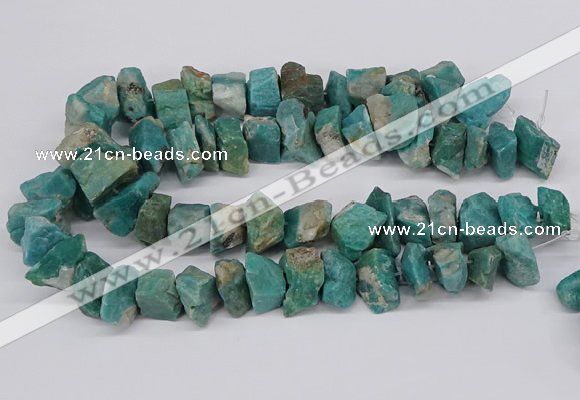 CNG3245 15.5 inches 15*20mm - 25*30mm nuggets amazonite beads