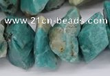 CNG3246 15.5 inches 25*35mm - 30*40mm nuggets amazonite beads