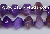 CNG3366 15.5 inches 10*14mm - 12*16mm nuggets agate beads