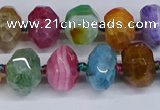 CNG3370 15.5 inches 10*14mm - 12*16mm nuggets agate beads