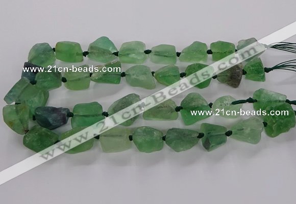 CNG3426 15.5 inches 15*20mm - 20*30mm nuggets fluorite beads