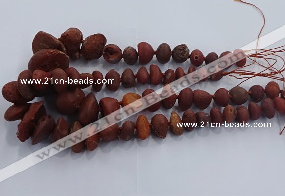 CNG3492 15.5 inches 10*14mm - 20*35mm nuggets agate beads