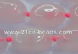 CNG351 15.5 inches 15*20mm - 25*30mm nuggets rose quartz beads