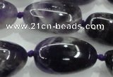 CNG354 15.5 inches 15*20mm - 25*35mm nuggets amethyst beads