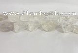 CNG3558 15.5 inches 18*20mm - 25*30mm nuggets rough white crystal beads