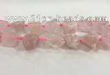 CNG3560 15.5 inches 18*20mm - 25*30mm nuggets rough rose quartz beads