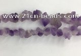 CNG3580 8*12mm - 15*28mm faceted nuggets lavender amethyst beads