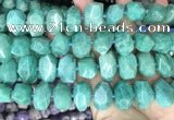CNG3610 15.5 inches 13*20mm - 15*24mm faceted nuggets amazonite beads