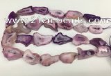 CNG3637 15.5 inches 22*30mm - 30*40mm freeform druzy agate beads