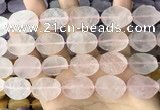 CNG3700 15.5 inches 15*20mm freeform rough rose quartz beads