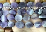 CNG3702 15.5 inches 15*20mm freeform rough dogtooth amethyst beads