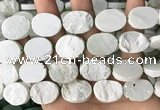 CNG3708 15.5 inches 15*20mm oval rough New jade beads