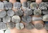 CNG3709 15.5 inches 15*20mm oval rough labradorite beads