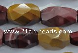 CNG371 15.5 inches 20*25mm faceted nuggets mookaite beads