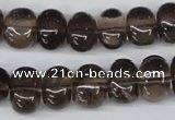 CNG38 15.5 inches 11*15mm nuggets smoky quartz gemstone beads