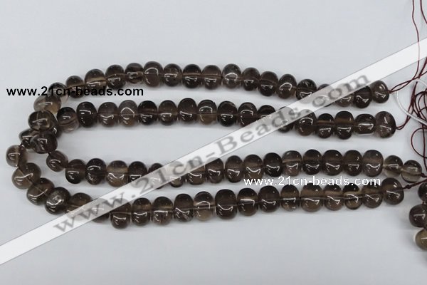 CNG38 15.5 inches 11*15mm nuggets smoky quartz gemstone beads