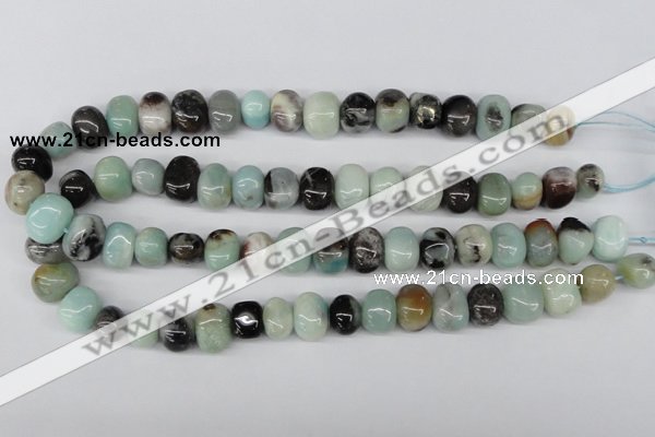 CNG42 15.5 inches 11*15mm nuggets amazonite gemstone beads