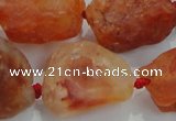 CNG433 15.5 inches 18*25mm – 32*40mm nuggets agate gemstone beads