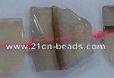 CNG457 15.5 inches 20*25mm - 35*50mm nuggets agate gemstone beads