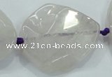 CNG459 15.5 inches 20*30mm - 40*50mm nuggets agate gemstone beads