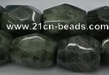 CNG5008 15.5 inches 13*18mm - 15*25mm faceted nuggets labradorite beads
