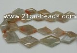 CNG5062 15.5 inches 20*30mm - 35*45mm faceted freeform moonstone beads