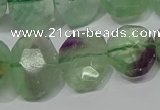 CNG5139 15.5 inches 15*18mm - 15*20mm faceted freeform fluorite beads