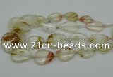 CNG5154 16*22mm - 30*35mm freeform volcano cherry quartz beads