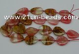 CNG5155 16*22mm - 30*35mm freeform volcano cherry quartz beads