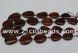 CNG5162 15.5 inches 16*22mm - 30*35mm freeform mahogany obsidian beads