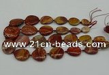 CNG5171 15.5 inches 16*22mm - 30*35mm freeform rainbow stone beads