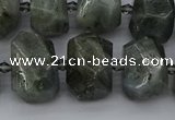 CNG5221 15.5 inches 12*16mm - 15*20mm faceted nuggets labradorite beads