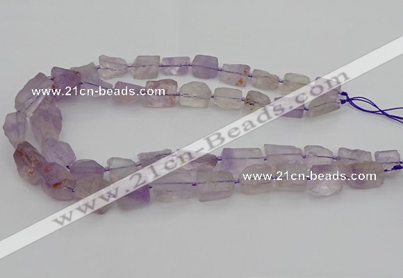 CNG5242 15.5 inches 8*12mm - 15*25mm nuggets amethyst beads