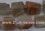 CNG5243 15.5 inches 8*12mm - 15*25mm nuggets moonstone beads