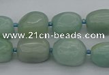 CNG5299 15.5 inches 8*12mm - 12*16mm nuggets amazonite beads