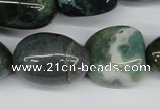 CNG53 15.5 inches 12*18mm - 24*30mm nuggets grass agate beads