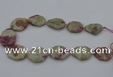 CNG5312 15.5 inches 20*30mm - 35*45mm freeform tourmaline beads