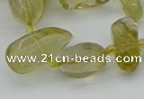 CNG5453 15.5 inches 10*14mm - 12*22mm nuggets lemon quartz beads