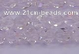 CNG5471 15.5 inches 6mm faceted nuggets white crystal beads