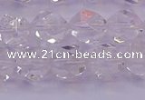 CNG5472 15.5 inches 8mm faceted nuggets white crystal beads