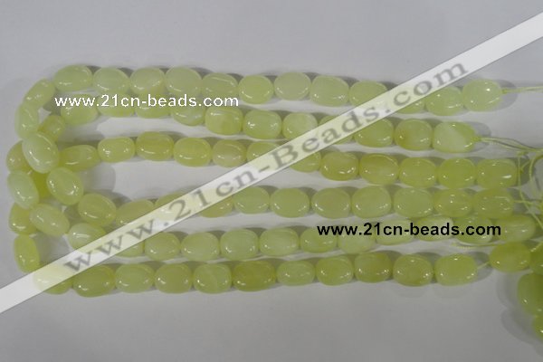 CNG552 15.5 inches 12*15mm nuggets New jade beads