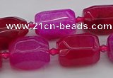 CNG5525 15.5 inches 12*16mm - 15*20mm faceted nuggets agate beads