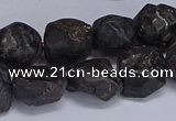 CNG5535 15.5 inches 10*14mm - 12*16mm nuggets garnet beads