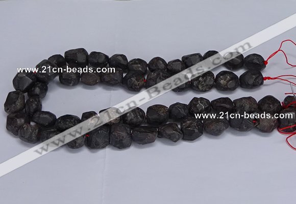 CNG5535 15.5 inches 10*14mm - 12*16mm nuggets garnet beads