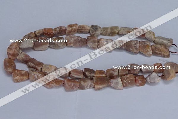 CNG5537 15.5 inches 10*14mm - 12*16mm nuggets moonstone beads