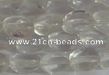 CNG555 15.5 inches 7*10mm nuggets white crystal beads