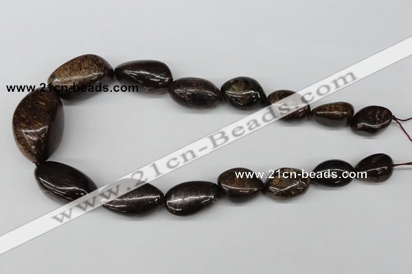 CNG56 15.5 inches 14*20mm - 25*35mm nuggets bronzite gemstone beads